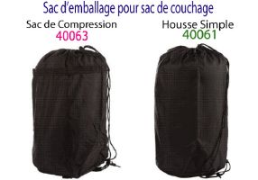 Sac de transport et sac de compression pour sac de couchage