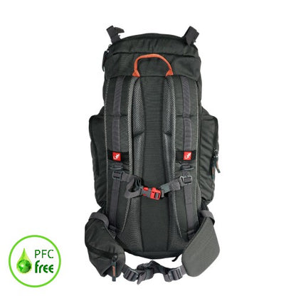 Hodari 50 – 50L hiking backpack made from recycled polyester