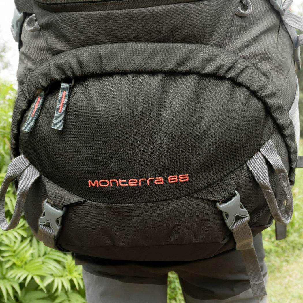 Monterra 65 – 65L Ultra-Ventilated Trekking Backpack