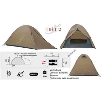 Isis 2 – 2 person dome tent