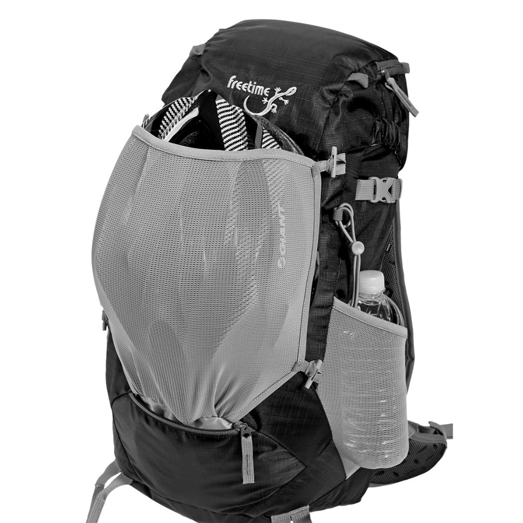 Nistos 28 – Sac à dos en filet de 28 L avec porte-casque