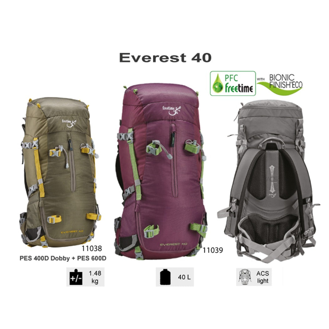 Everest 40 – 40L Trekking and Mountain Hiking Backpack