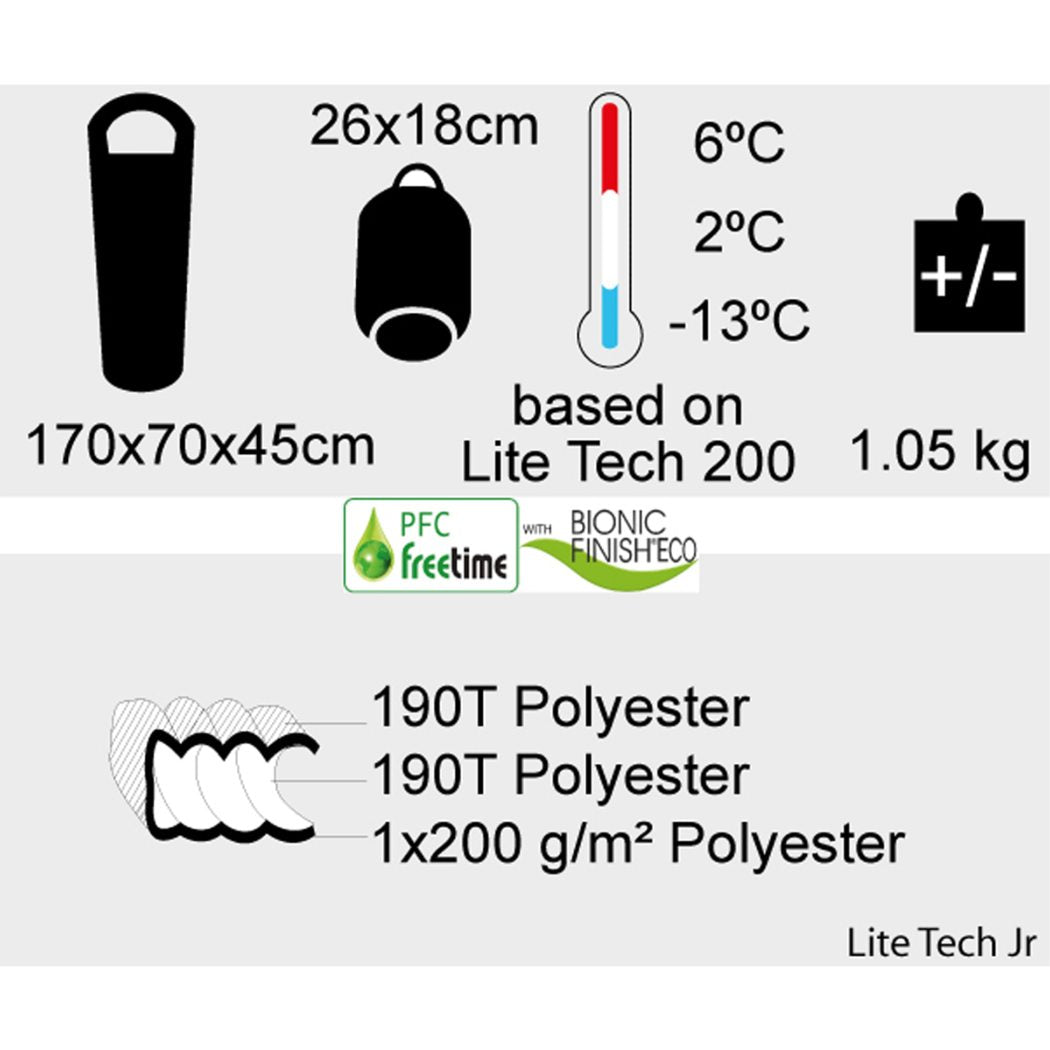 LiteTech Junior – Children’s sleeping bag