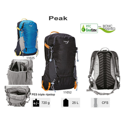 Peak 25 – Sac à dos ultra-léger de 25 L pour randonnée et cyclisme